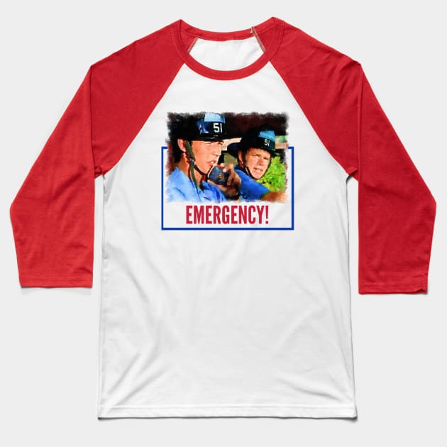 Emergency Paramedics Baseball T-Shirt by Neicey